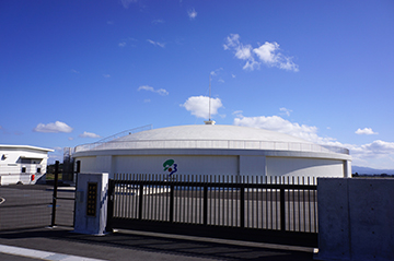 ↑ 郡山市水道局 多田野配水場全景